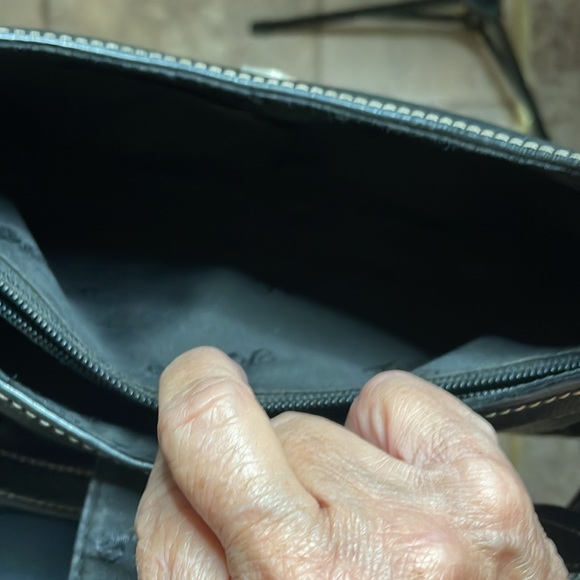 Fossil genuine leather black 4 compartment purse, gently used - Picture 7 of 10